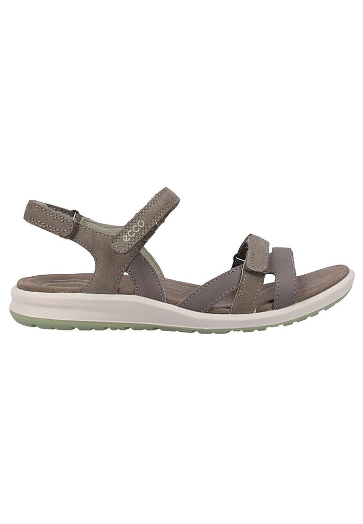 ecco Sandalen Leder Hellgrau - surf4shoes