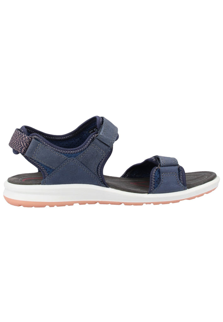 ecco Sandalen Leder Marine - surf4shoes