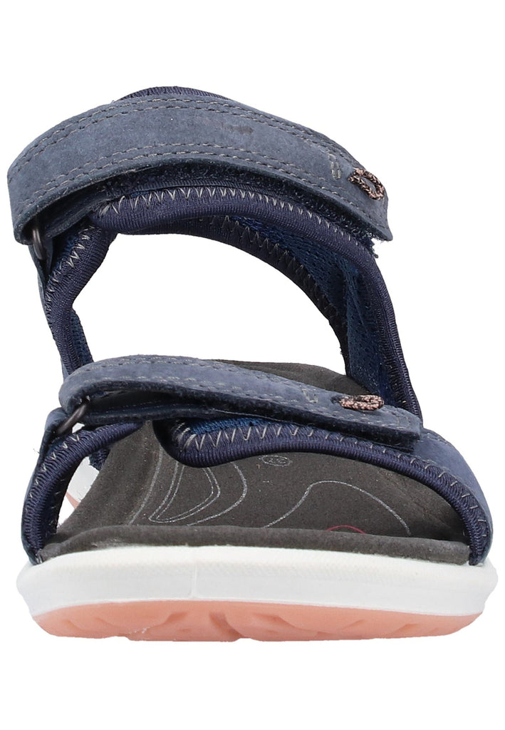 ecco Sandalen Leder Marine - surf4shoes