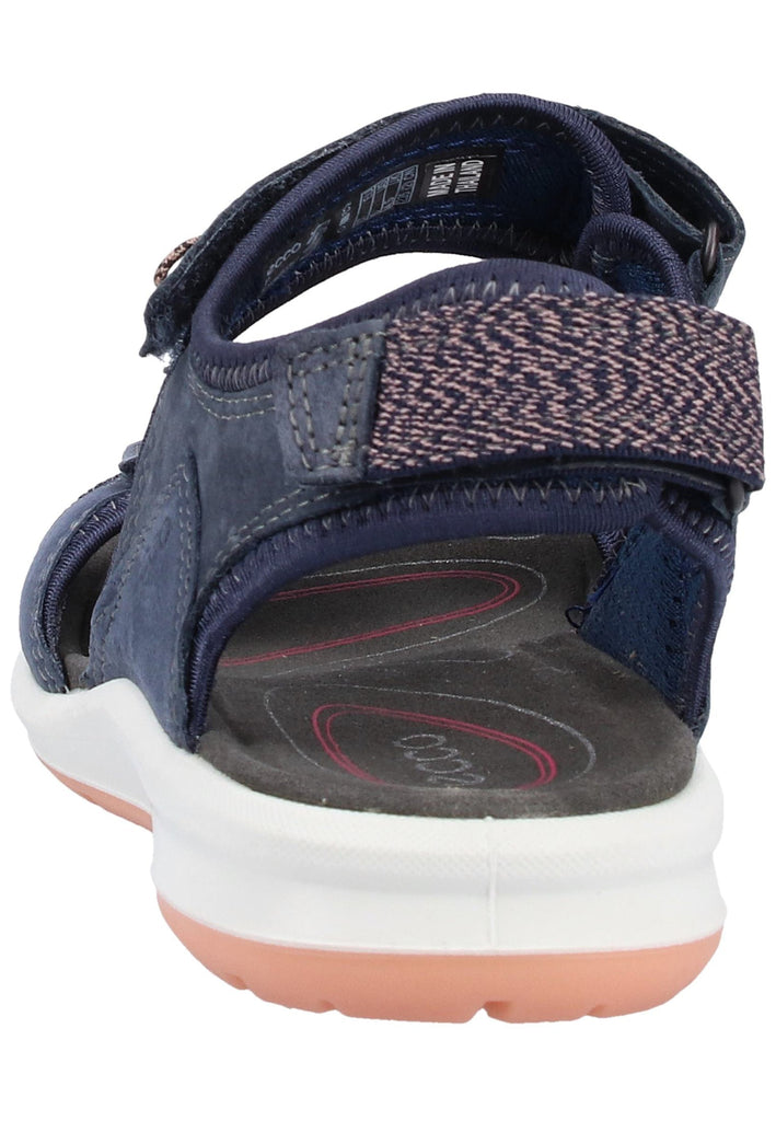 ecco Sandalen Leder Marine - surf4shoes