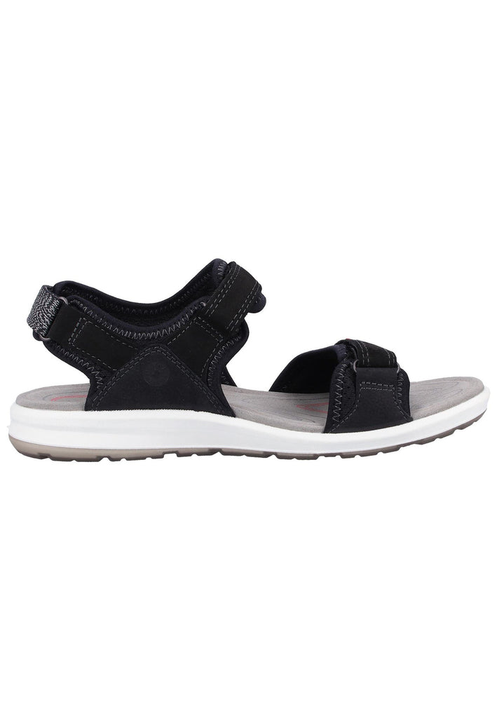ecco Sandalen Leder Schwarz - surf4shoes
