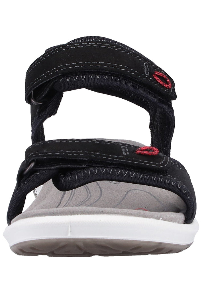 ecco Sandalen Leder Schwarz - surf4shoes