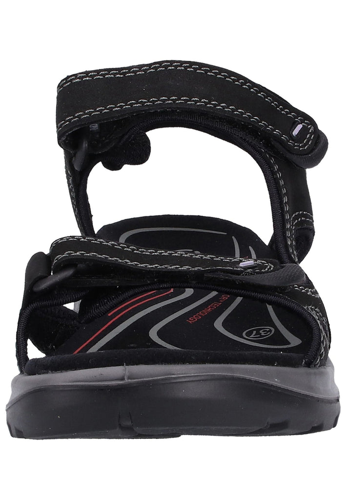 ecco Wanderschuhe Leder Schwarz - surf4shoes