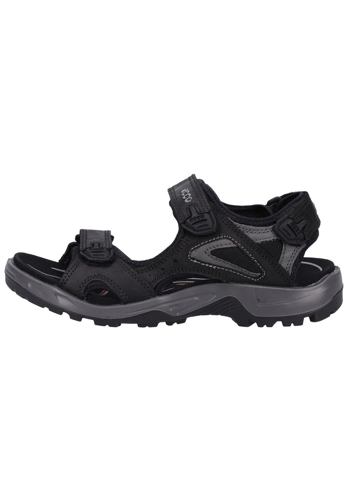 ecco Wanderschuhe Leder Schwarz - surf4shoes