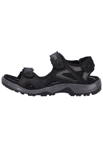 ecco Wanderschuhe Leder Schwarz - surf4shoes