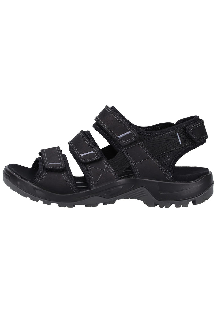 ecco Wanderschuhe Leder Schwarz - surf4shoes