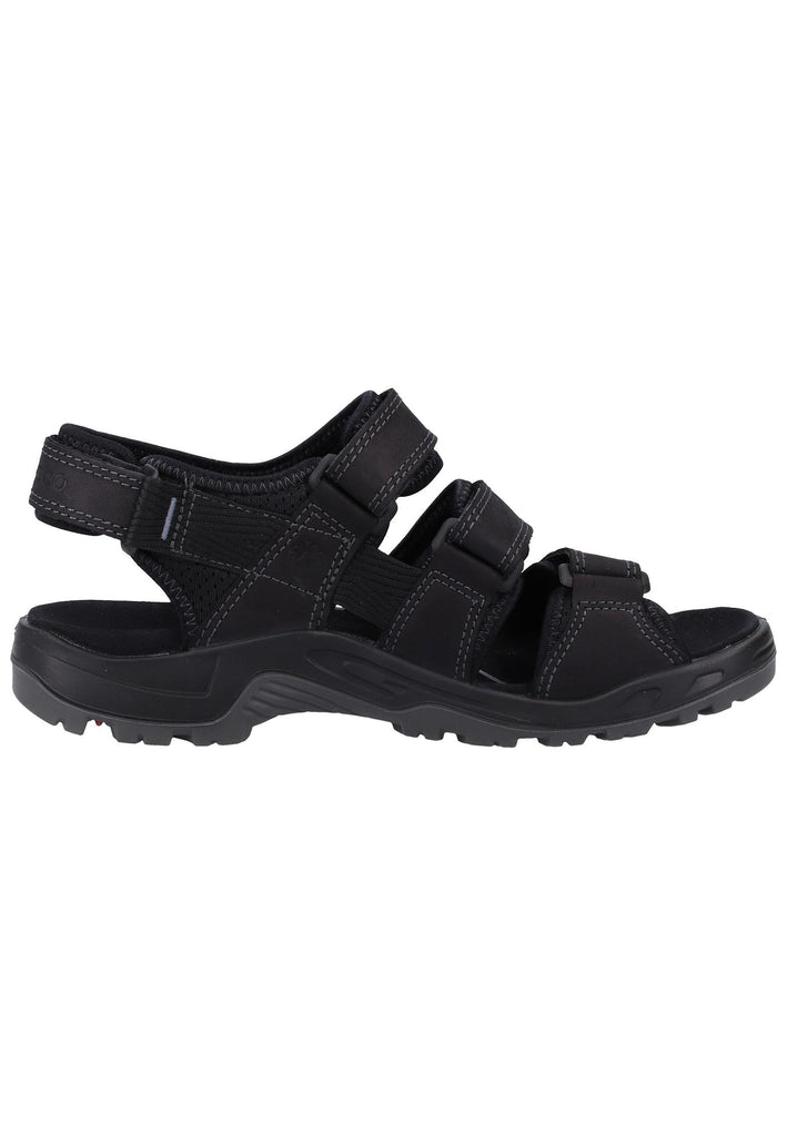 ecco Wanderschuhe Leder Schwarz - surf4shoes
