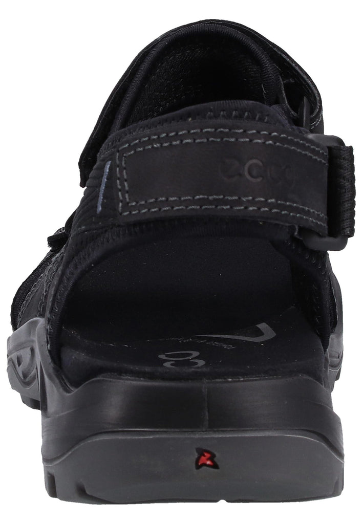 ecco Wanderschuhe Leder Schwarz - surf4shoes
