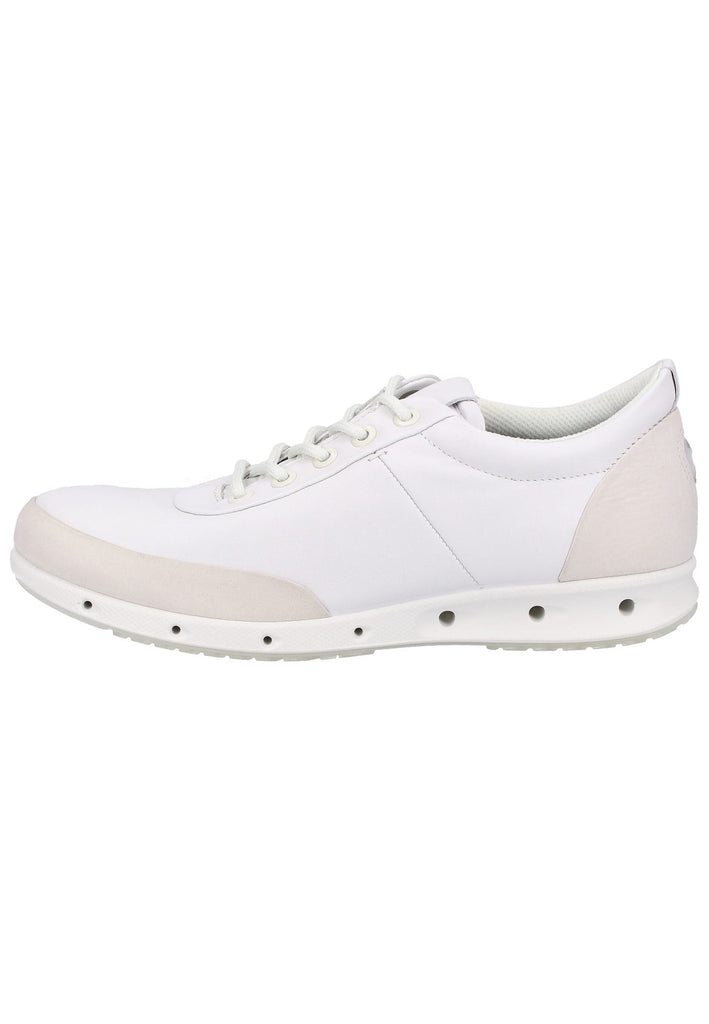ecco Sneaker Nubukleder Weiß - surf4shoes