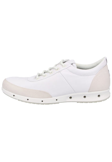 ecco Sneaker Nubukleder Weiß - surf4shoes