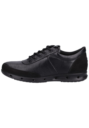 ecco Sneaker Nubukleder Schwarz - surf4shoes