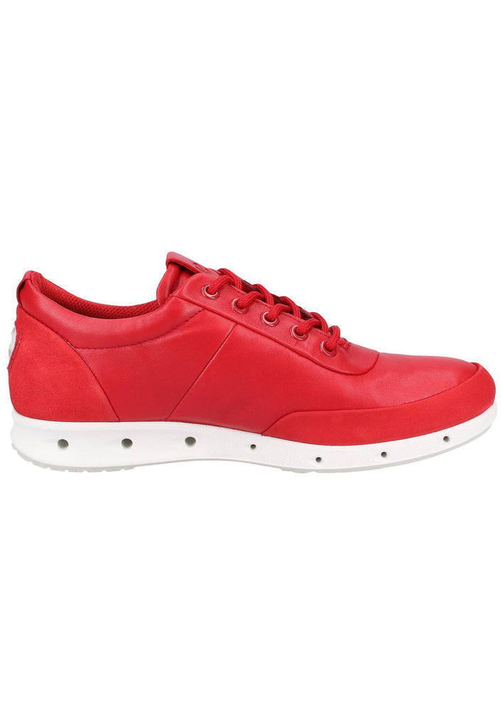 ecco Sneaker Leder Rot - surf4shoes