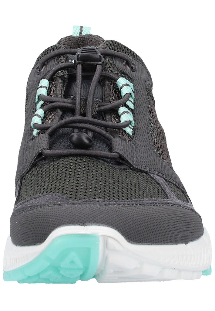 ecco Sneaker Lederimitat Dunkelgrau - surf4shoes