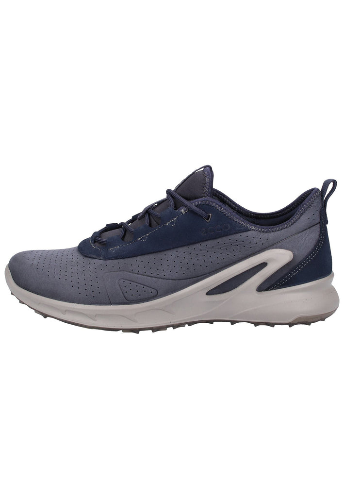 ecco Sneaker Veloursleder Blau - surf4shoes