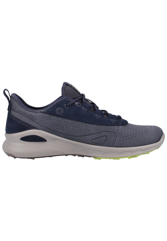 ecco Sneaker Veloursleder Blau - surf4shoes