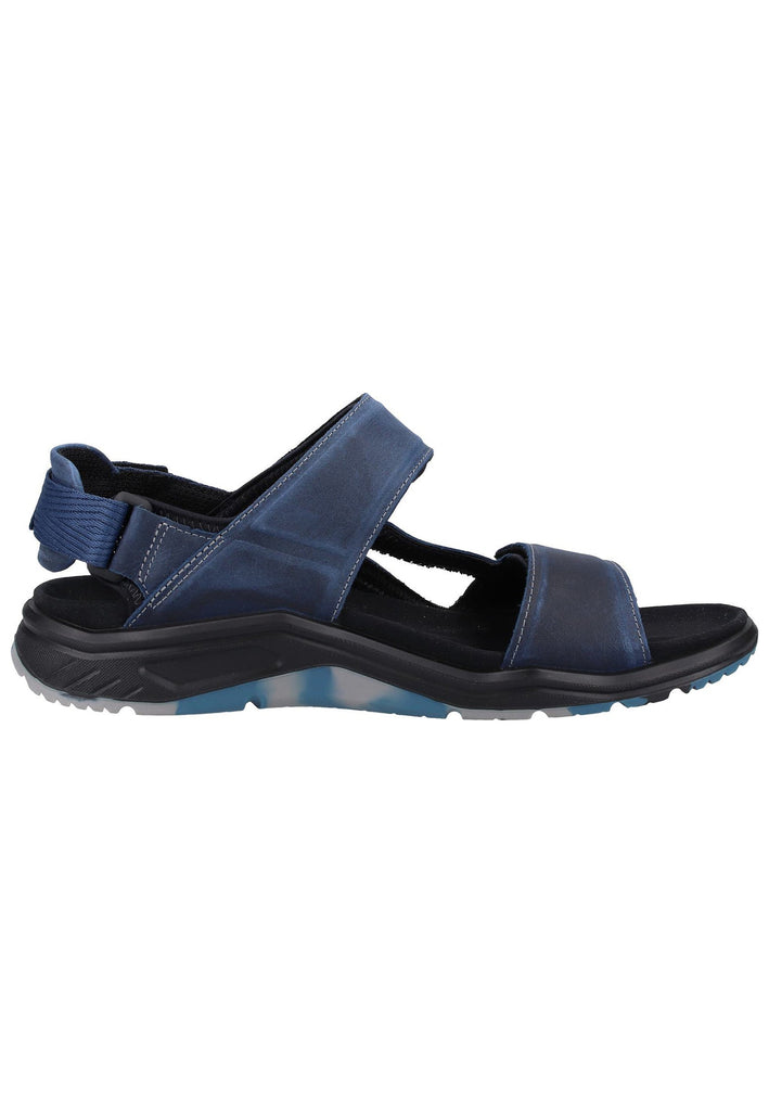 ecco Sandalen Leder Navy - surf4shoes