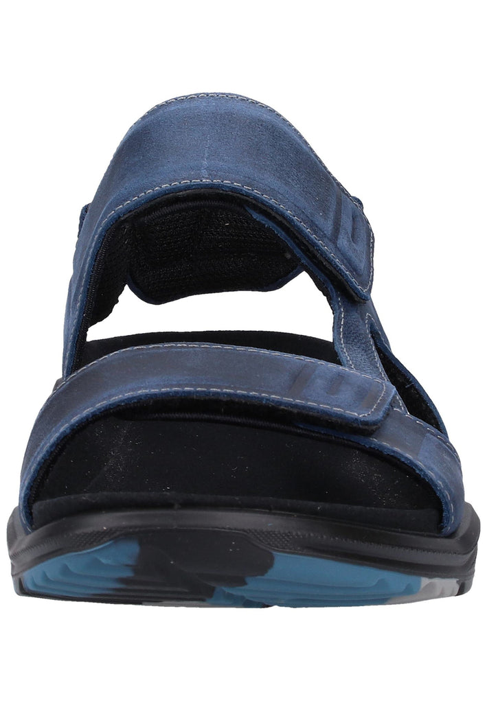 ecco Sandalen Leder Navy - surf4shoes