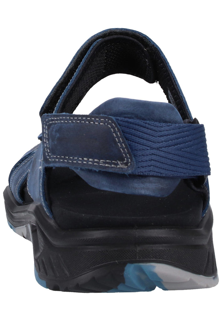 ecco Sandalen Leder Navy - surf4shoes