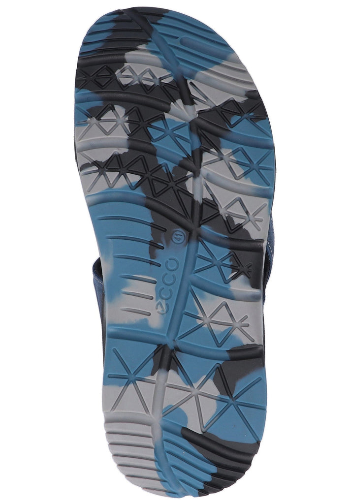 ecco Sandalen Leder Navy - surf4shoes