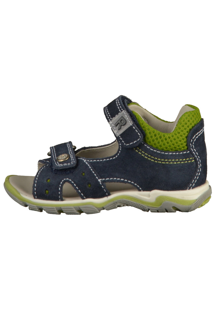Richter Sandalen Veloursleder/Textil Atlantic - surf4shoes