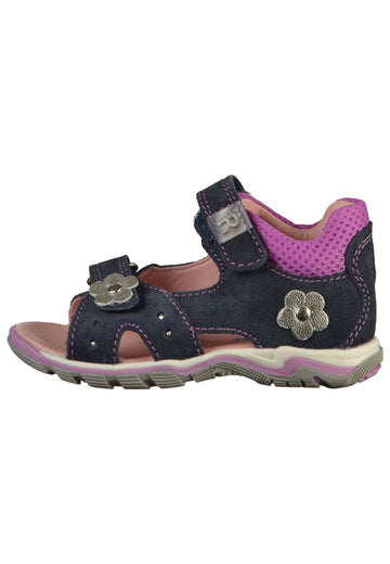 Richter Sandalen Veloursleder/Textil Atlantic - surf4shoes
