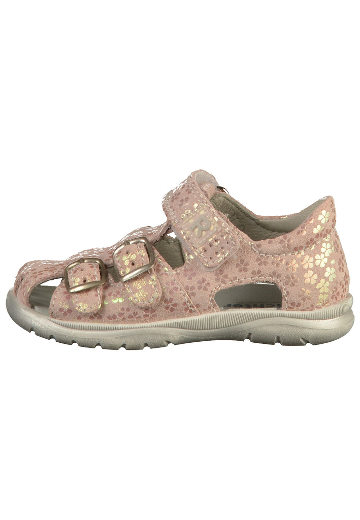 Richter Sandalen Veloursleder Rose - surf4shoes