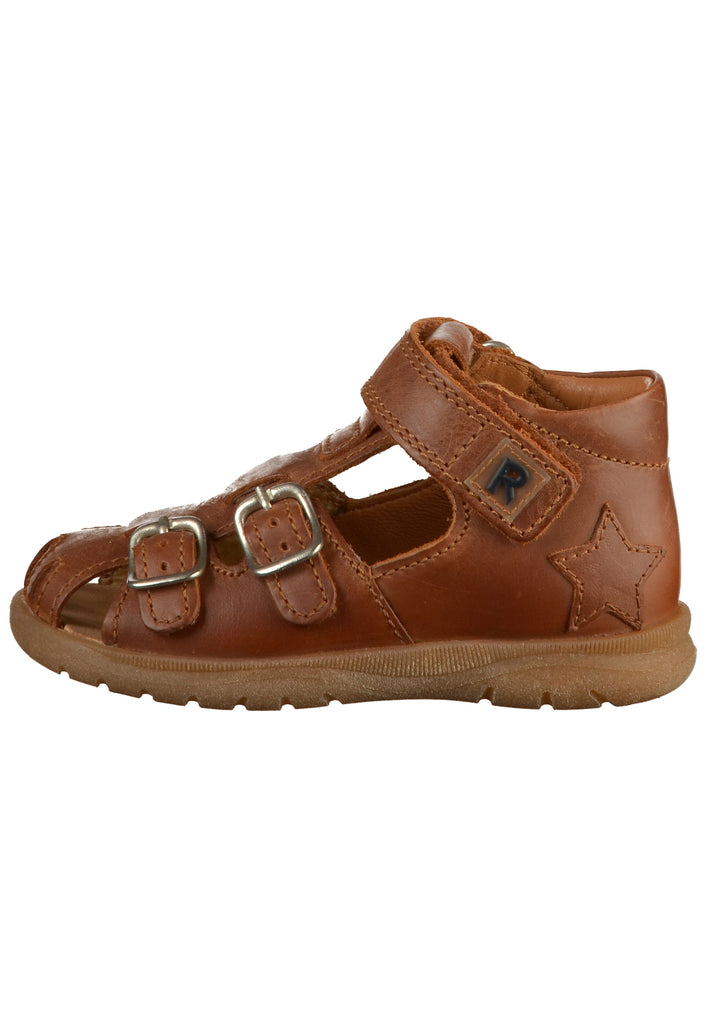 Richter Sandalen Glattleder Cognac - surf4shoes