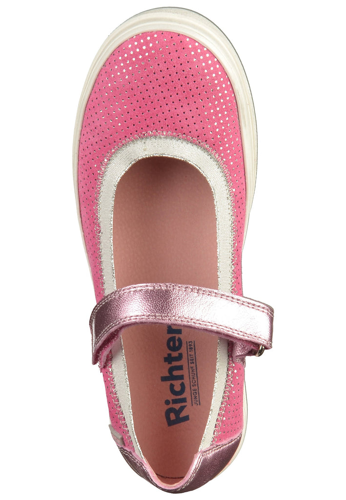 Richter Ballerinas Veloursleder Candy - surf4shoes