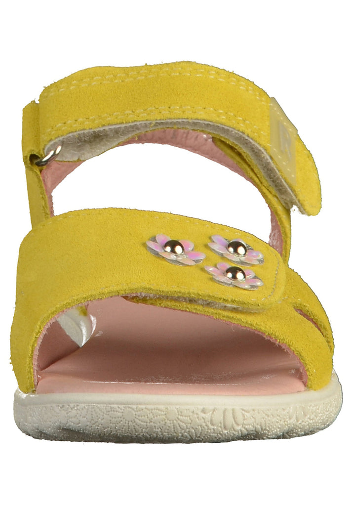 Richter Sandalen Veloursleder Gelb - surf4shoes