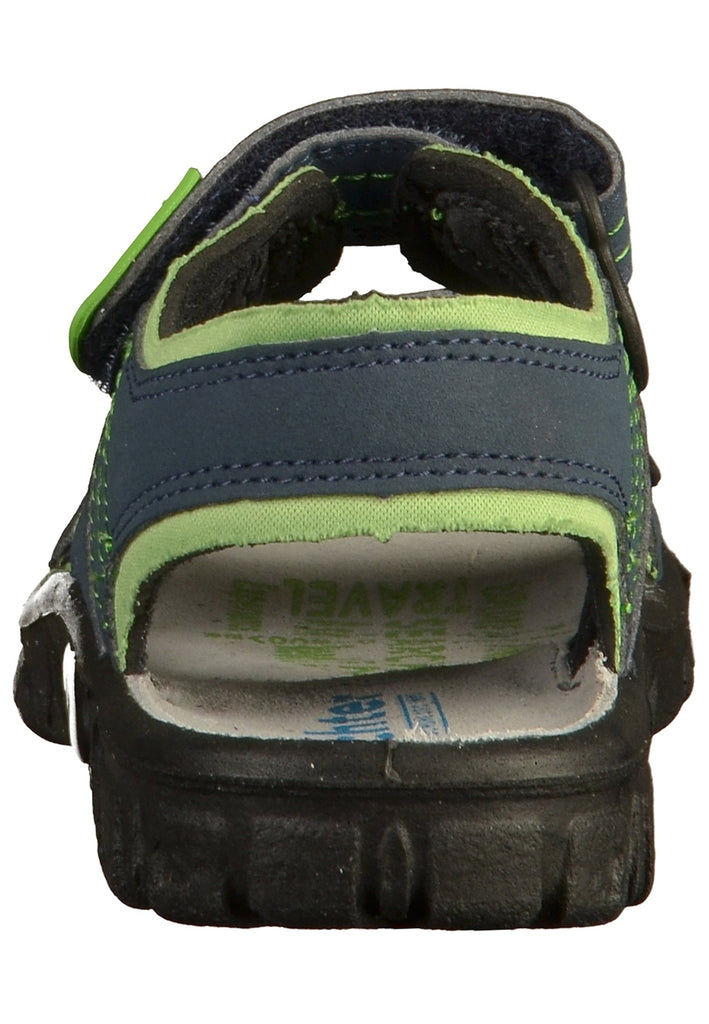 Richter Sandalen Textil Blau/Grün - surf4shoes