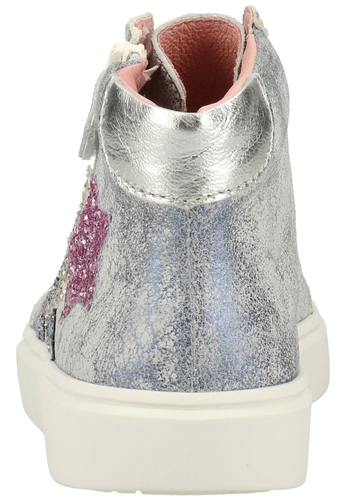 Richter Sneaker Leder Hellblau/Silber - surf4shoes