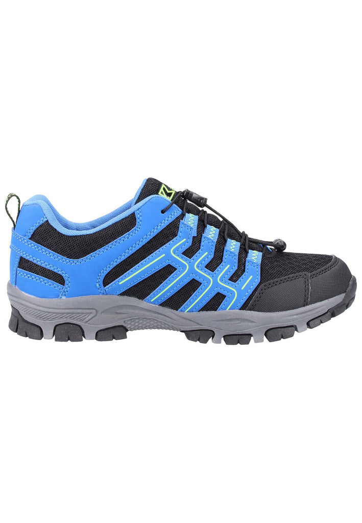 Kastinger Wanderschuhe Lederimitat/Mesh Schwarz - surf4shoes