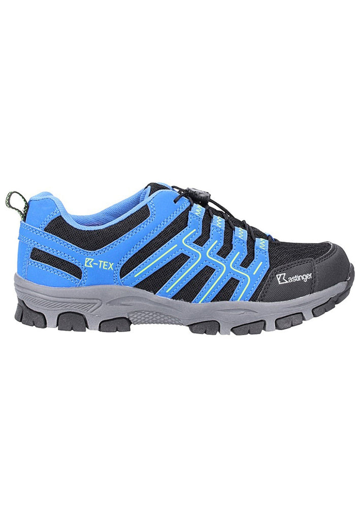 Kastinger Wanderschuhe Lederimitat/Mesh Schwarz - surf4shoes