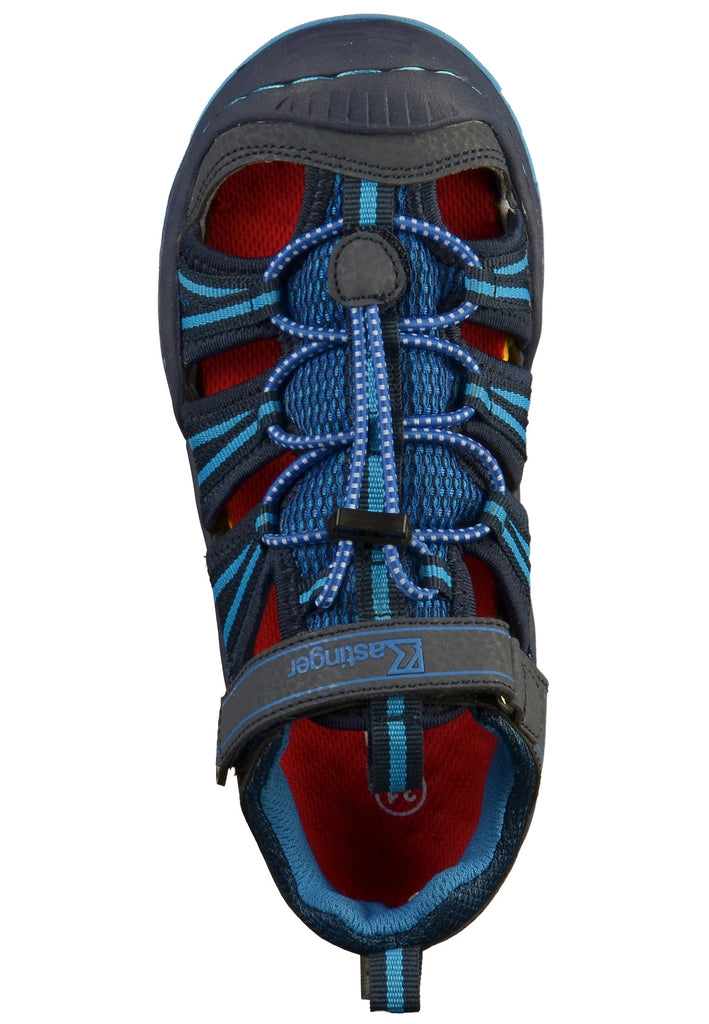 Kastinger Wanderschuhe Lederimitat/Mesh Navy - surf4shoes