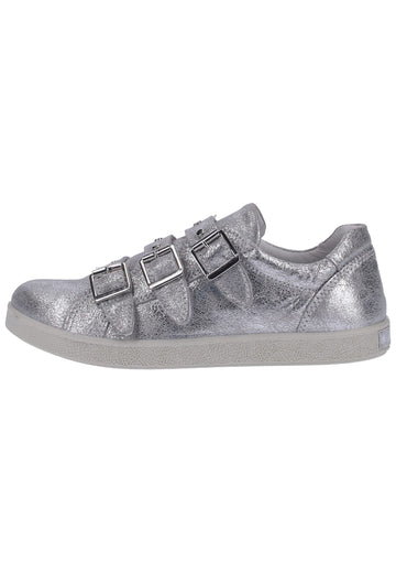 Primigi Sneaker Leder Silber - surf4shoes