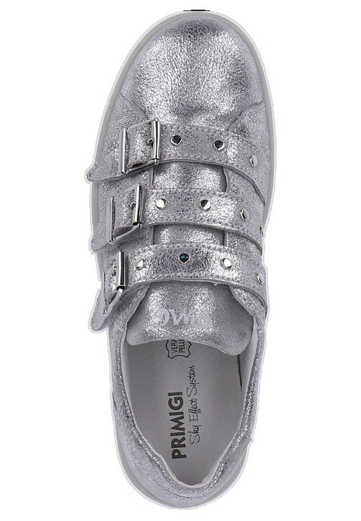 Primigi Sneaker Leder Silber - surf4shoes