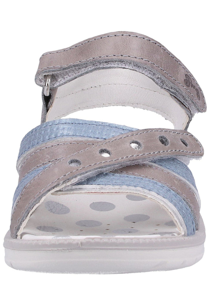 Primigi Sandalen Leder Grau/Blau - surf4shoes
