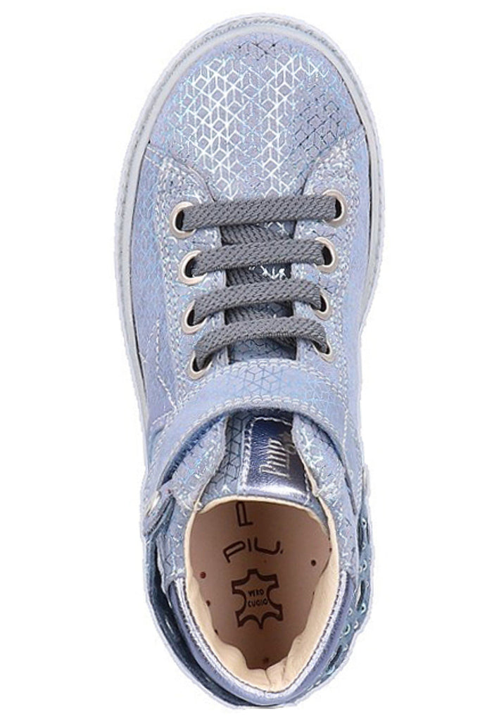 Primigi Sneaker Leder Hellblau - surf4shoes