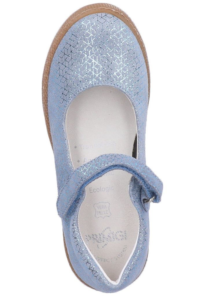 Primigi Ballerinas Leder Hellblau - surf4shoes