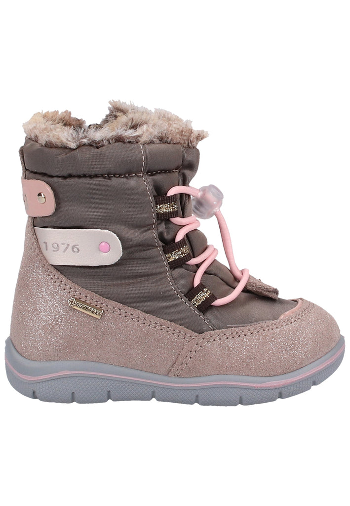 Primigi Stiefel Leder Grau Warmfutter - surf4shoes