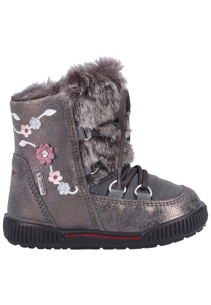 Primigi Stiefel Leder/Synthetik Anthrazit Warmfutter - surf4shoes