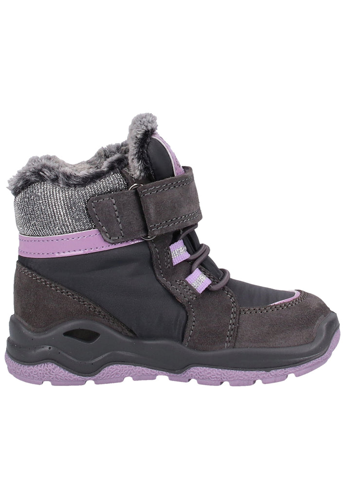 Primigi Stiefel Leder Dunkelgrau Warmfutter - surf4shoes