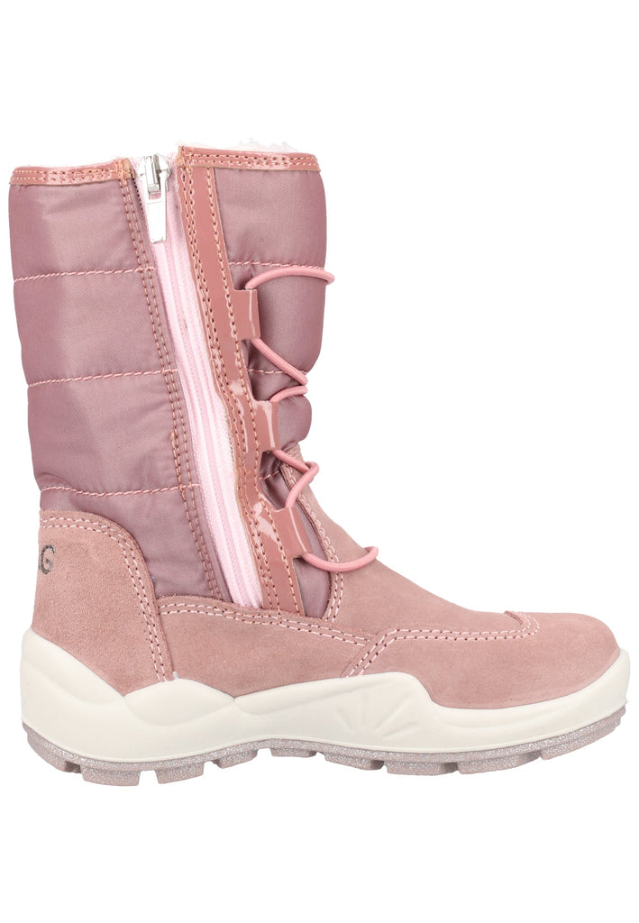 Primigi Stiefel Leder/Textil Rosa Warmfutter - surf4shoes