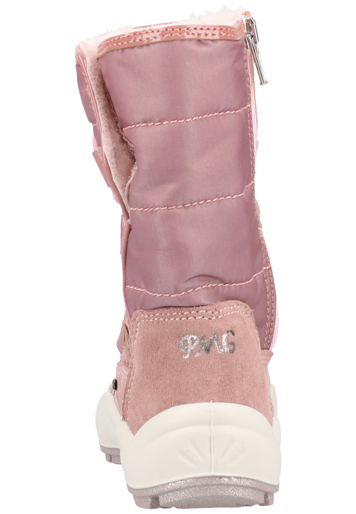 Primigi Stiefel Leder/Textil Rosa Warmfutter - surf4shoes