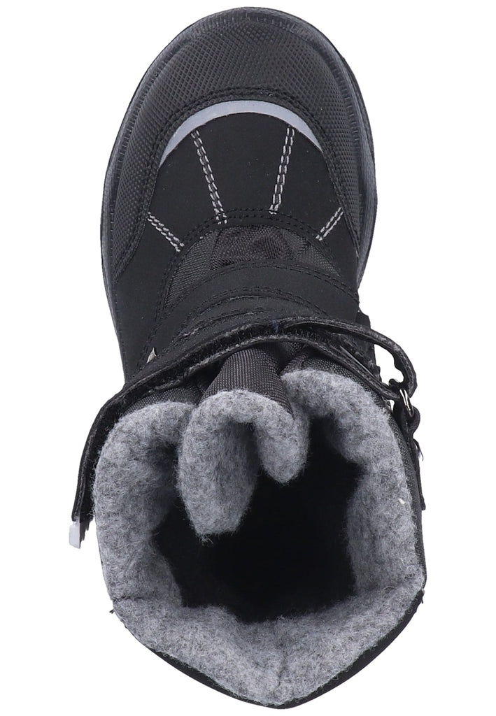 Primigi Stiefel Leder/Textil Schwarz Warmfutter - surf4shoes