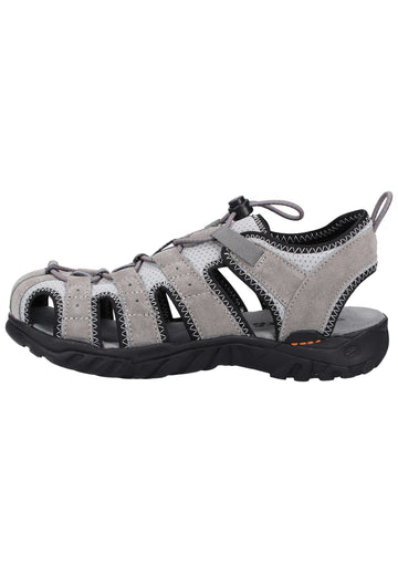 Dockers Sandalen Leder Grau - surf4shoes