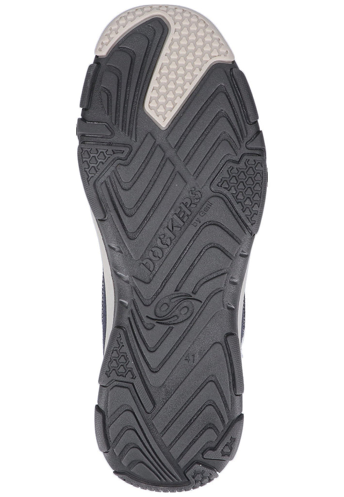 Dockers Clogs Lederimitat/Textil Navy - surf4shoes