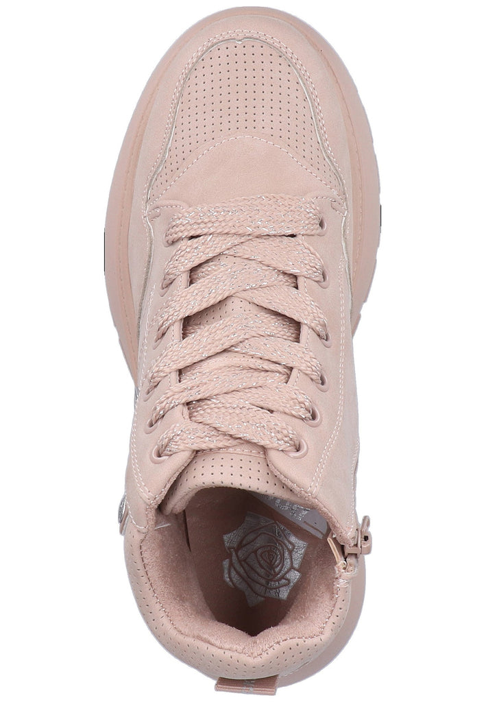 Dockers Halbschuhe Nappaleder Rosa - surf4shoes