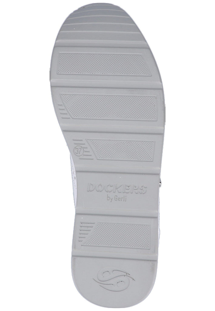 Dockers Sneaker Lederimitat Weiß - surf4shoes