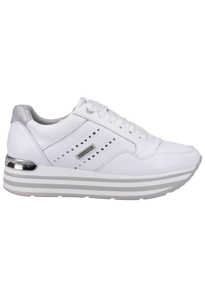 Dockers Sneaker Lederimitat Weiß - surf4shoes